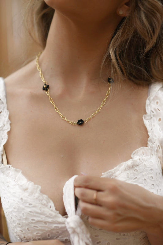 Collier Charms Plaqué Or